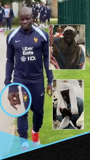 كأنه "يُسَبِّح ويقرأ الأذكار" متخفيا.. كانتي يثير الجدل مع فرنسا